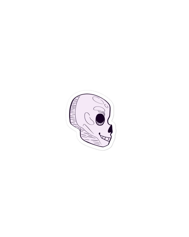 Cute Skull Bubble-free sticker